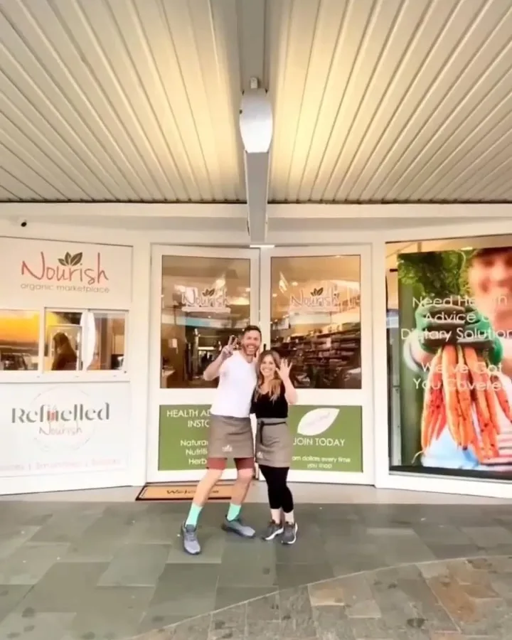 The Cronulla storefront with the team out the front