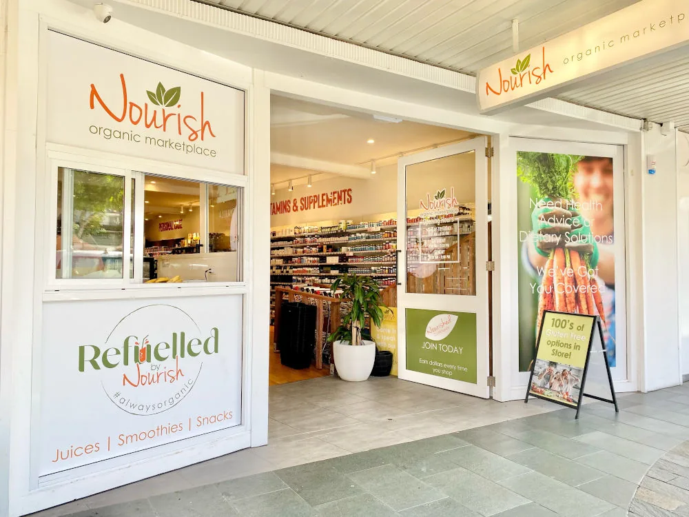 Nourish Organic Marketplace Cronulla storefront